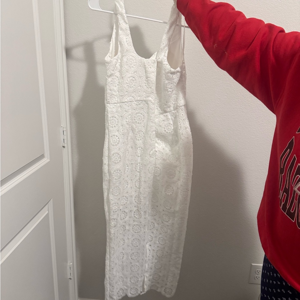 Selfie Leslie White Lace Dress - Picture 2 of 4